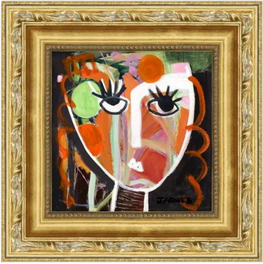 Brush with Personality - Abstract Faces Series 7