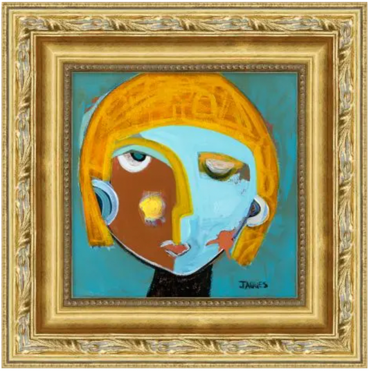 Brush with Personality - Abstract Faces Series 8