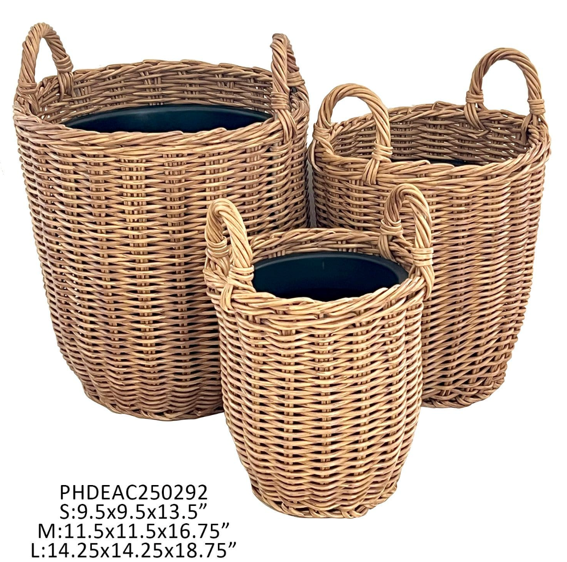 Poly Weave Plant Basket Small