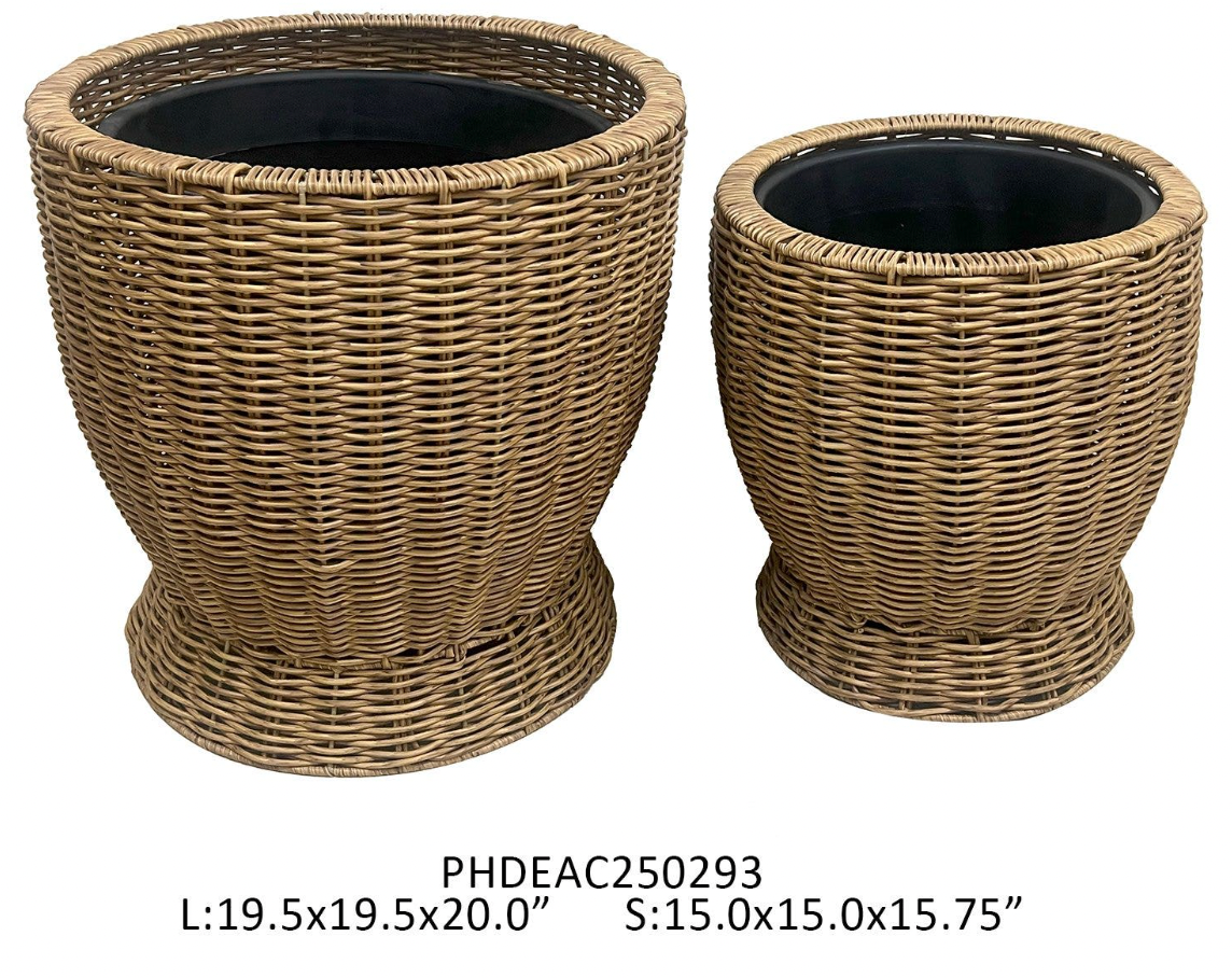 Poly Weave Tree Basket - Large