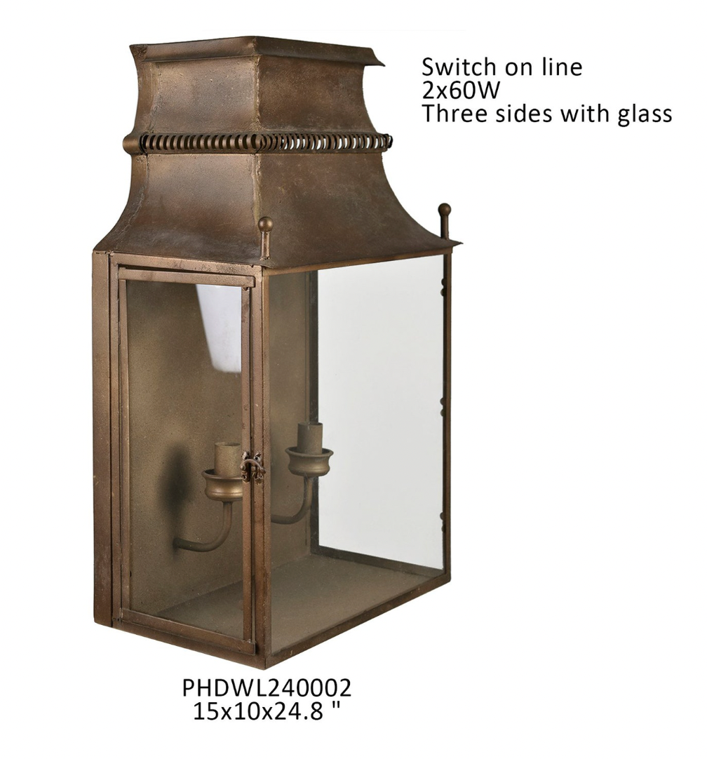 GATE HOUSE WALL LANTERN