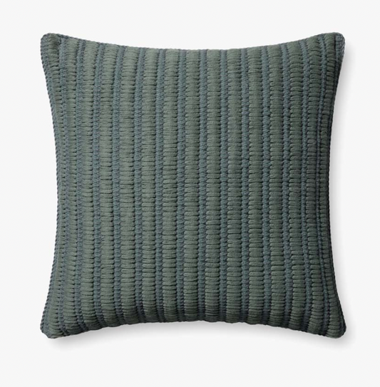 Callahan Blue Pillow 22" x 22"