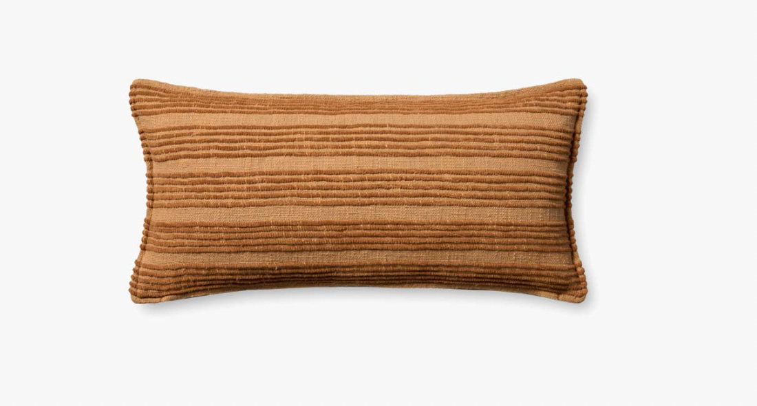 Aspyn Amber Pillow 12" x 27"