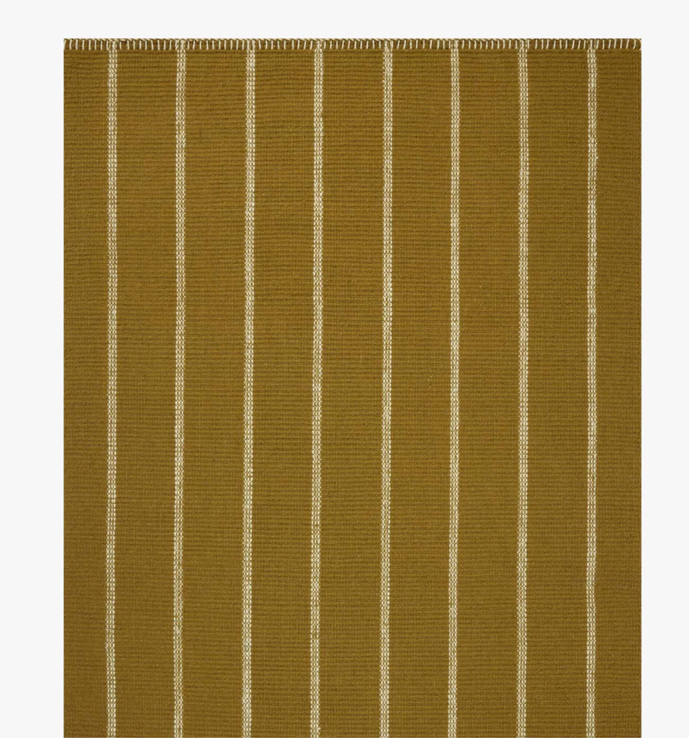 Harlan Rug - Ochre / Ivory 4' x 6'