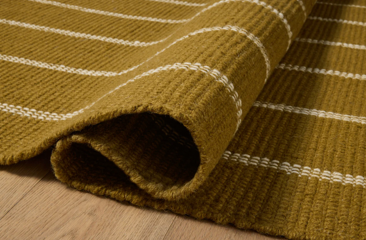 Harlan Rug - Ochre / Ivory 4' x 6'
