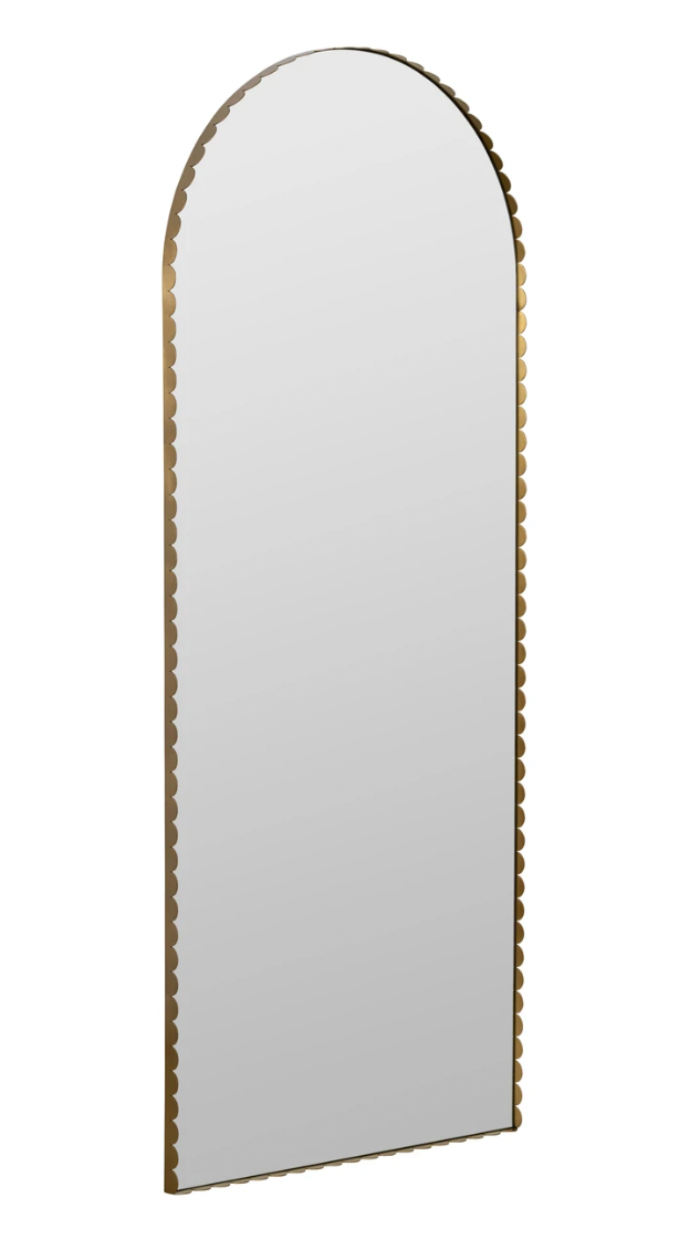 Mirror Jules Gold Floor 72LX30WX1.5D”