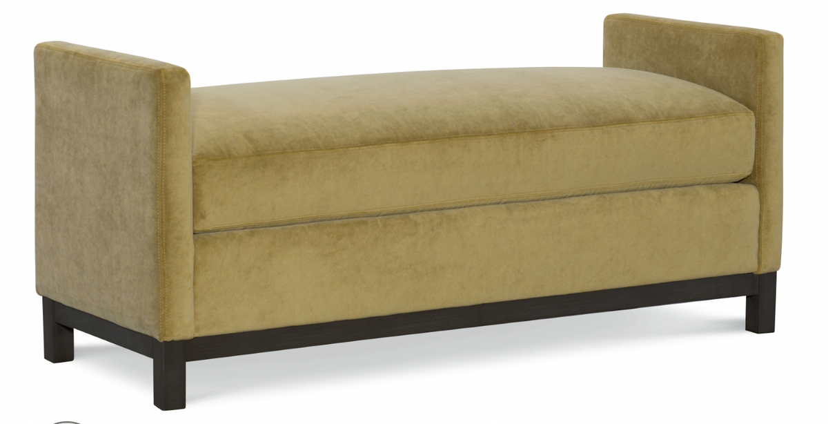 Rowan Long Bench - Lino Cognac
