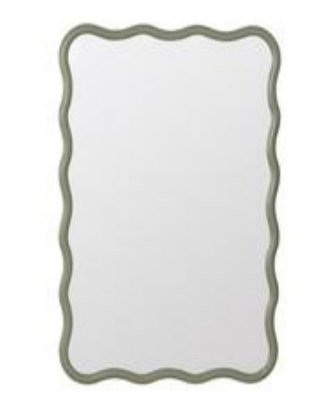 Mirror-Candace Sage Green Wavy