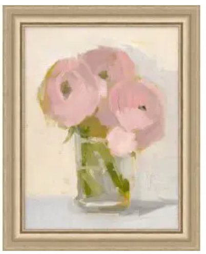 Spring Flowers- Watercolor Giclees on Canvas
