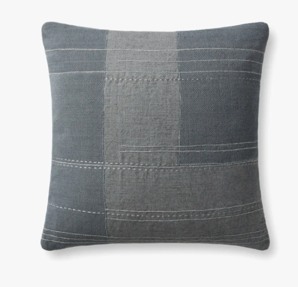 Mateo Blue - Amber Lewis - Pillow 18" x 18"