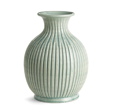 VASE LARGE RIBBED GRAFFIO VASE FALL SALE:2026