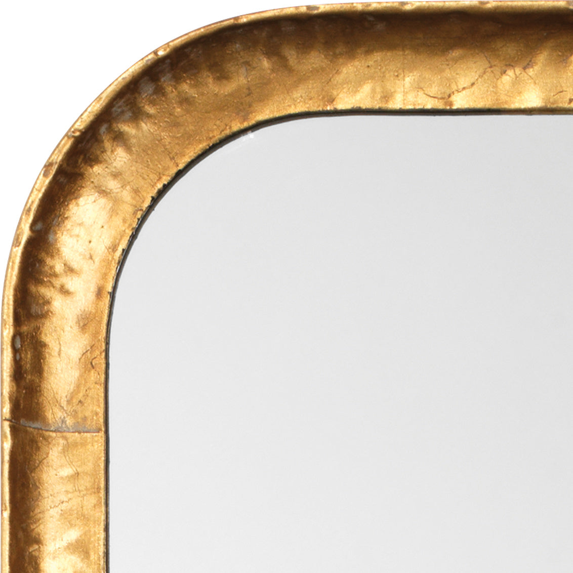 JY Capital Mirror - Gold Leaf Metal